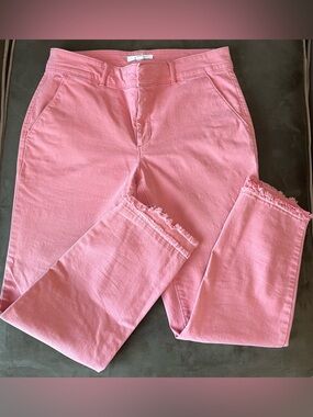 LOFT Pink Skinny Denim Pants